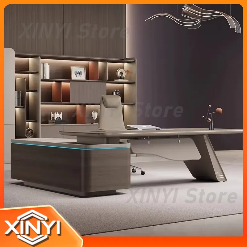 โต๊ะทำงานผู้บริหารรูปตัว L สำห - Desk Setup L Shaped บทวิจารณ์และราคา
