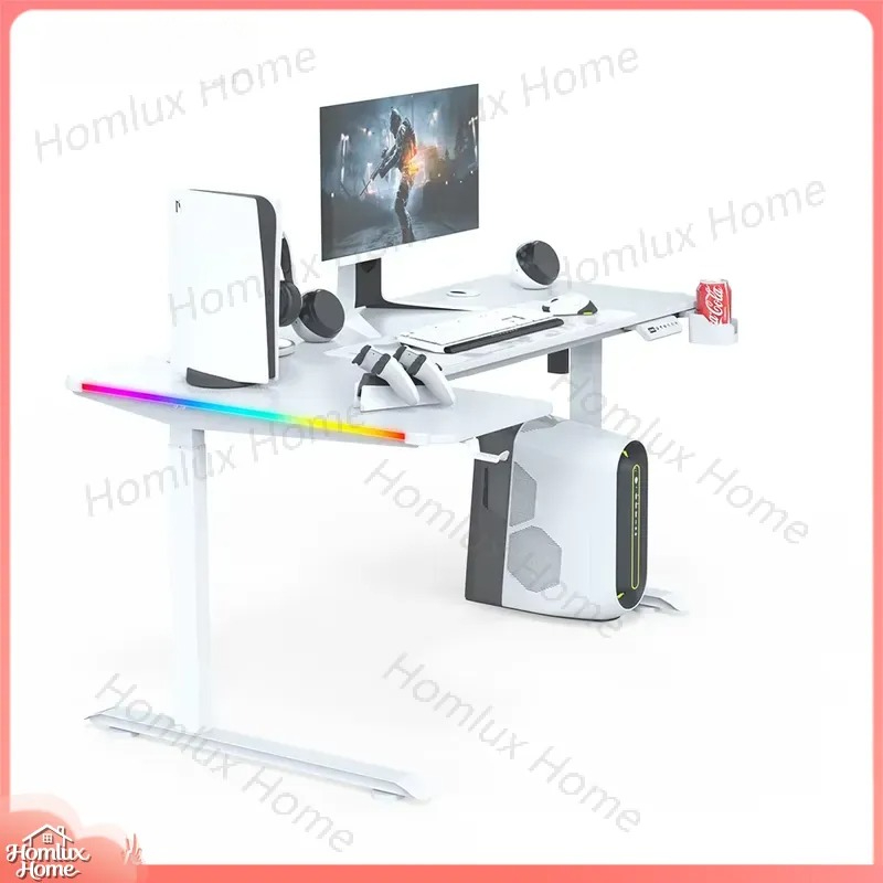 โต๊ะเกมมิ่งปรับระดับความสูงได้ - Desk Setup L Shaped บทวิจารณ์และราคา