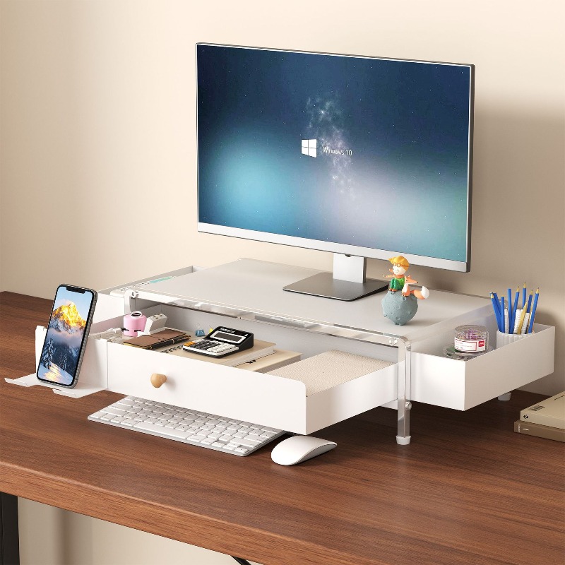 ขาตั้งจอคอมพิวเตอร์โลหะแบบปรับ - Setup Desk Monitor บทวิจารณ์และราคา