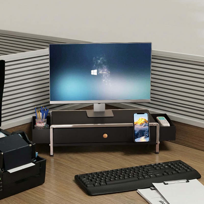 ขาตั้งจอคอมพิวเตอร์โลหะแบบปรับ - Setup Desk Monitor บทวิจารณ์และราคา