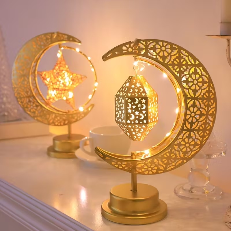 ไฟกลางคืน LED รูปพระจันทร์และด - Desk Setup Lamp บทวิจารณ์และราคา
