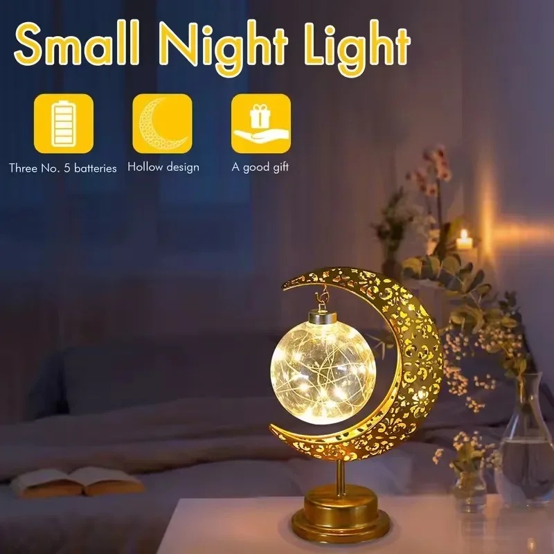 ไฟกลางคืน LED รูปพระจันทร์และด - Desk Setup Lamp บทวิจารณ์และราคา