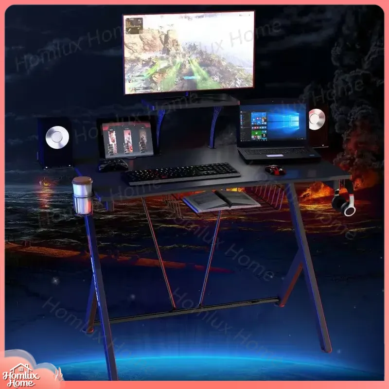 โต๊ะเล่นเกมอเนกประสงค์สำหรับกา - Desk Setup L Shaped บทวิจารณ์และราคา