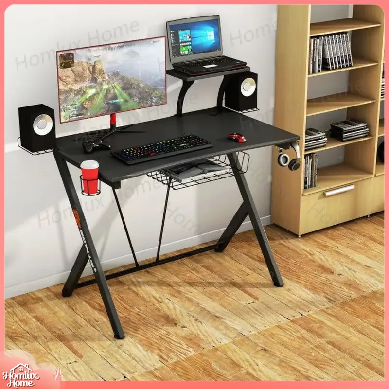 โต๊ะเล่นเกมอเนกประสงค์สำหรับกา - Desk Setup L Shaped บทวิจารณ์และราคา