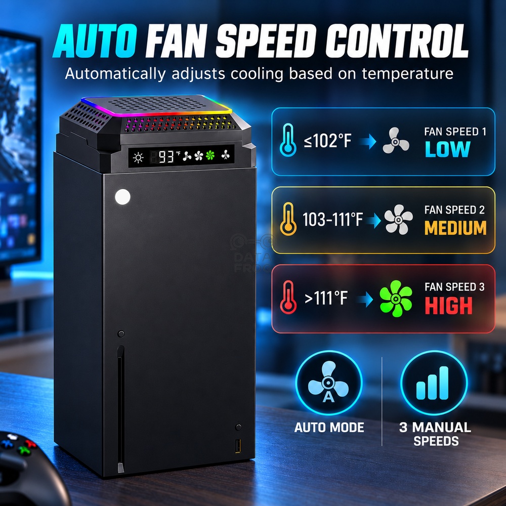 DATA FROG พัดลมระบายความร้อนอั - Desk Setup Xbox บทวิจารณ์และราคา