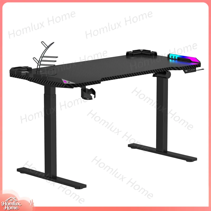 โคมไฟตั้งโต๊ะ LED RGB ปรับได้ต - Desk Setup L Shaped บทวิจารณ์และราคา